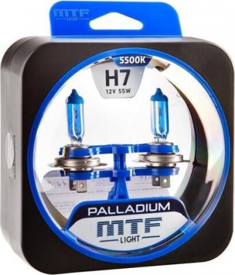 Лампа автомобильная галогенная Palladium HPA1207 H7 12V 55W PX26d 4693K 2 шт – фото 2