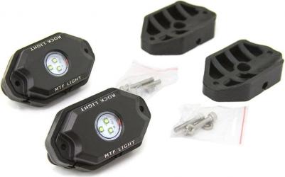 Rock Light белый светПодсветка днищаУдаростойкие, влагостойкие светодиодные модули подсветки пространства под транспортным средством.Ударопрочный и