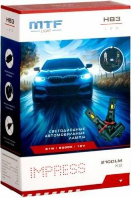 Светодиодные лампы серия IMPRESS, HB3, 12V, 21W, 2100LM, 6000K,, к-т