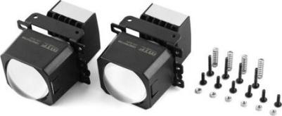 Светодиодные mono LED линзы ближнего света Constructor Low Beam 1.8" 5500K – фото 1