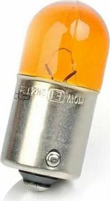 17317 Лампочка цокольная RY10W 12V-10W (BAU15s) оранжевая – фото 1