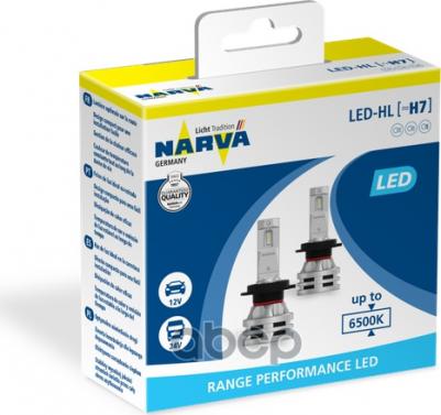 Лампа автомобильная светодиодная 18033, H7, 12/24В, 24Вт, 6500К, 2шт – фото 3