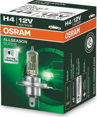 Автолампа H4 60/55 P43t+30% ALLSEASON SUPER 3000K 12V /10/100 HIT – фото 6