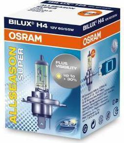 Автолампа H4 60/55 P43t+30% ALLSEASON SUPER 3000K 12V /10/100 HIT – фото 8