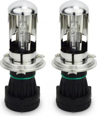 Биксеноновые лампы цоколь H4 цвет 6000K ближний/дальний (2 шт.)