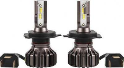 Светодиодные лампы K2 цоколь H4 с чипом CSP Y18 4400lm 5000k (2 шт.) – фото 3