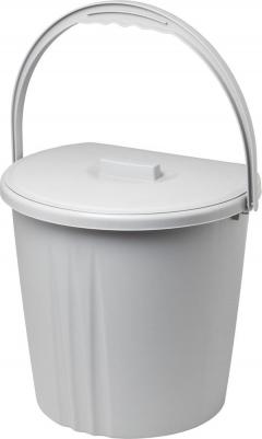 Пристенное ведро Ведро пристенное 11л, с крышкой Р1008