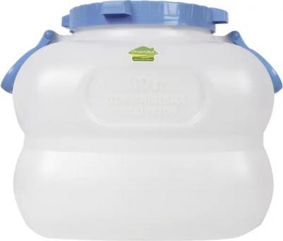 Фляга пищевая с ручками пластиковая белая, 30 л – фото 3