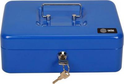 Ящик для денег без номинала CS-CB-003BL 90x250x180 синий сталь 1.367кг
