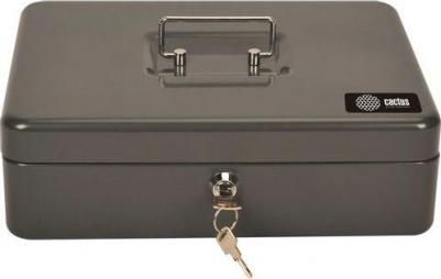 Ящик для денег без номинала CS-CB-004GY 90x300x240 серый сталь 1.967кг
