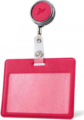 Держатель для пропуска, бейджа, чехол для карт доступа с рулеткой / Карман обложка для проездного 4660054692017 – фото 4