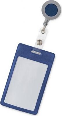 Держатель для пропуска, бейджа, чехол для карт доступа с рулеткой / Карман обложка для проездного 4660054695315