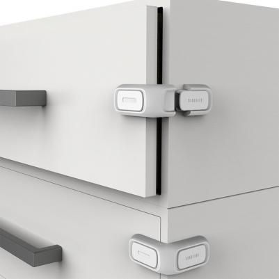 Внешний замок-блокиратор для выдвижных ящиков Premium, цена за 1 блистер – фото 1