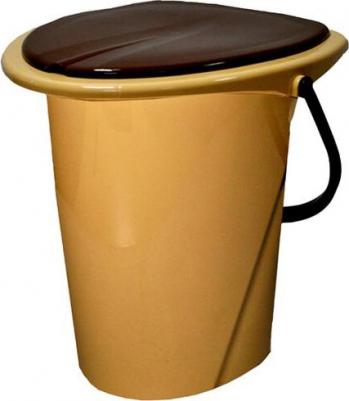 Ведро-туалет Smart Solution, 17 л, оливковое