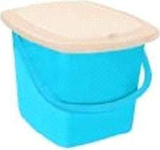 Ведро-туалет со съемной крышкой 16л, PT9079 – фото 1