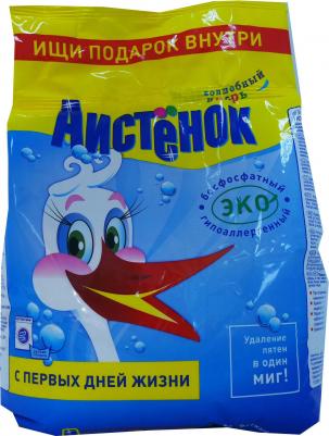 Стиральный порошок для всех типов стирки 2,4 кг, АИСТЁНОК "Волшебный вихрь", бесфосфатный, 4301010014 – фото 3