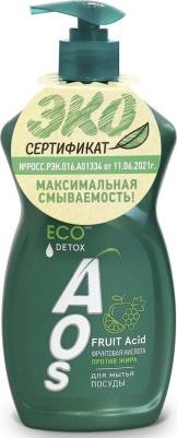 Средство для мытья посуды Fruid Acid Фруктовая кислота против жира 450мл – фото 5