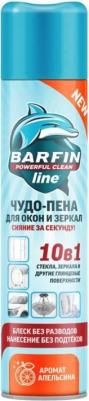 Многофункциональное чистящее средство для стекол и зеркал Чудо-пена с ароматом апельсина 300 мл