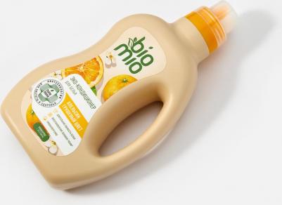 Кондиционер для белья Апельсин-грушевый цвет концентрат 800 мл – фото 4