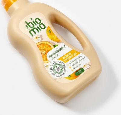 Кондиционер для белья Апельсин-грушевый цвет концентрат 800 мл – фото 14