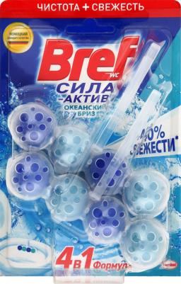 Чистящее средство для унитаза Сила-Актив Океанский Бриз 2х50г