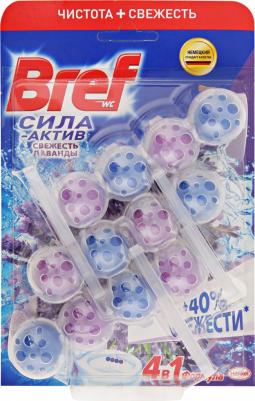 Чистящее средство для унитаза Сила-Актив Свежесть Лаванды 3х50г (№6)