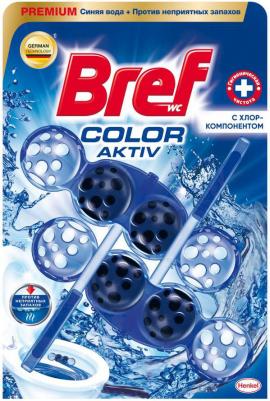 Средство чистящее для унитаза Color Aktiv с хлор-компонентом 2 штуки по 50 г – фото 10