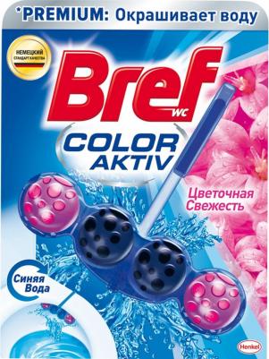 Средство для чистки унитаза color-aktiv цветочная свежесть 50 гр – фото 5