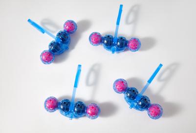 Туалетный блок Color Aktiv Цветочная свежесть 4х50 гр – фото 6