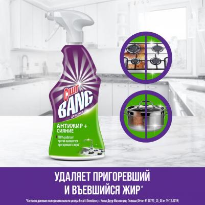 Чистящее средство для кухни жидкость антижир 0.75 л – фото 8