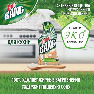 Средство чистящее Природная сила для кухни с содой 450мл – фото 4