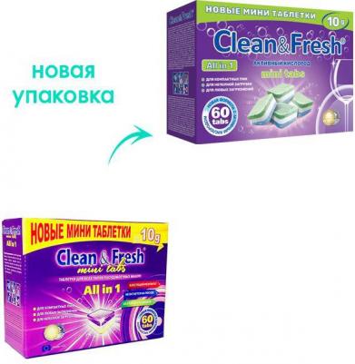 Таблетки для посудомоечной машины Allin1 60шт – фото 14