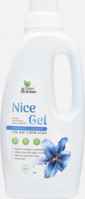 Гель для стирки "Nice Gel" универсальный 1000 мл. CG8290 – фото 1
