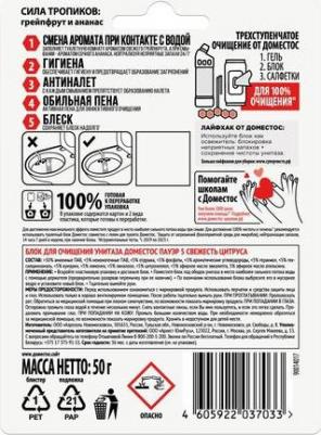 Туалетный блок для унитаза Сила тропиков 1 шт – фото 1