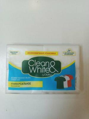 Clean&White Хозяйственное Мыло Пр.пят.125г