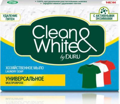 Clean&White Хозяйственное Мыло Унив. 125г – фото 2