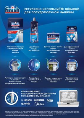 Ополаскиватель для ПММ All in1 Max Shine&Protect, 800 мл – фото 6