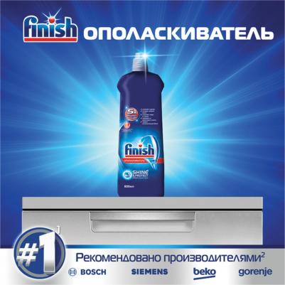 Ополаскиватель для ПММ All in1 Max Shine&Protect, 800 мл – фото 14