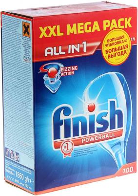 Таблетки для ПММ All in1 Max super charged, 100шт