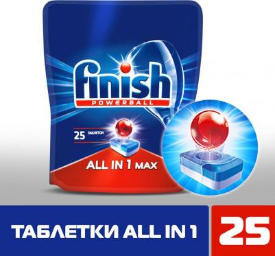Таблетки для ПММ All in1 Max super charged, 25шт – фото 1