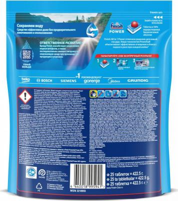 Таблетки для ПММ All in1 Max super charged, 25шт – фото 6
