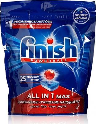 Таблетки для ПММ All in1 Max super charged, 25шт – фото 9