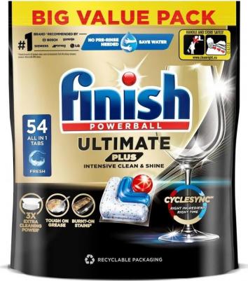 Таблетки для посудомоечной машины Ultimate plus 54 шт