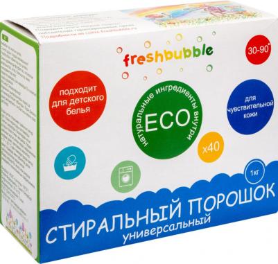 Порошок для стирки белья универсальный, 1 кг – фото 1