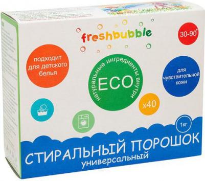 Порошок для стирки белья универсальный, 1 кг – фото 3