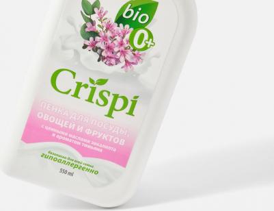 Гель для мытья посуды CRISPI Пенка для мытья посуды с ценными маслами эвкалипта и ароматом тимьяна 550.0 – фото 5