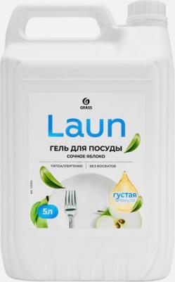 Гель для мытья посуды Laun Сочное яблоко 5 л