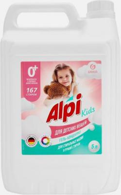 Гель для стирки Alpi Delicate Gel Kids для детского белья, концентрат, 5л/5кг – фото 1