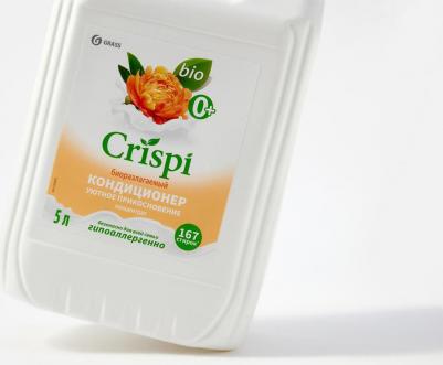 Кондиционер CRISPI ополаскиватель для стирки концентрат Уютное прикосновение, 5 л – фото 1