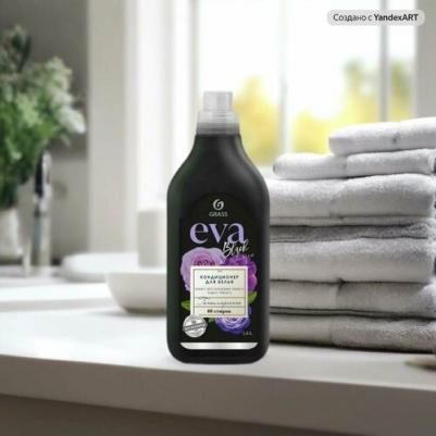 Кондиционер ополаскиватель для стирки черного и темного белья Eva Black 1,8л – фото 8